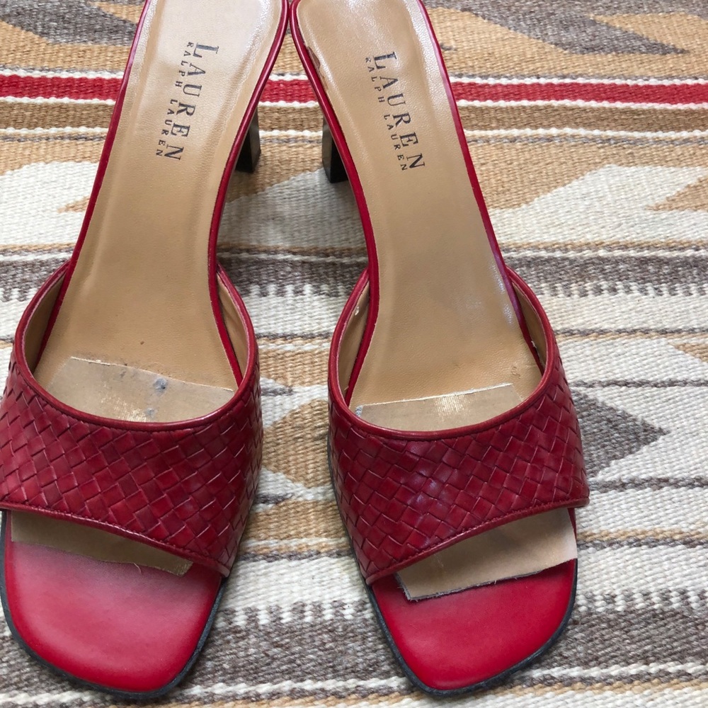 Red heels woman’s